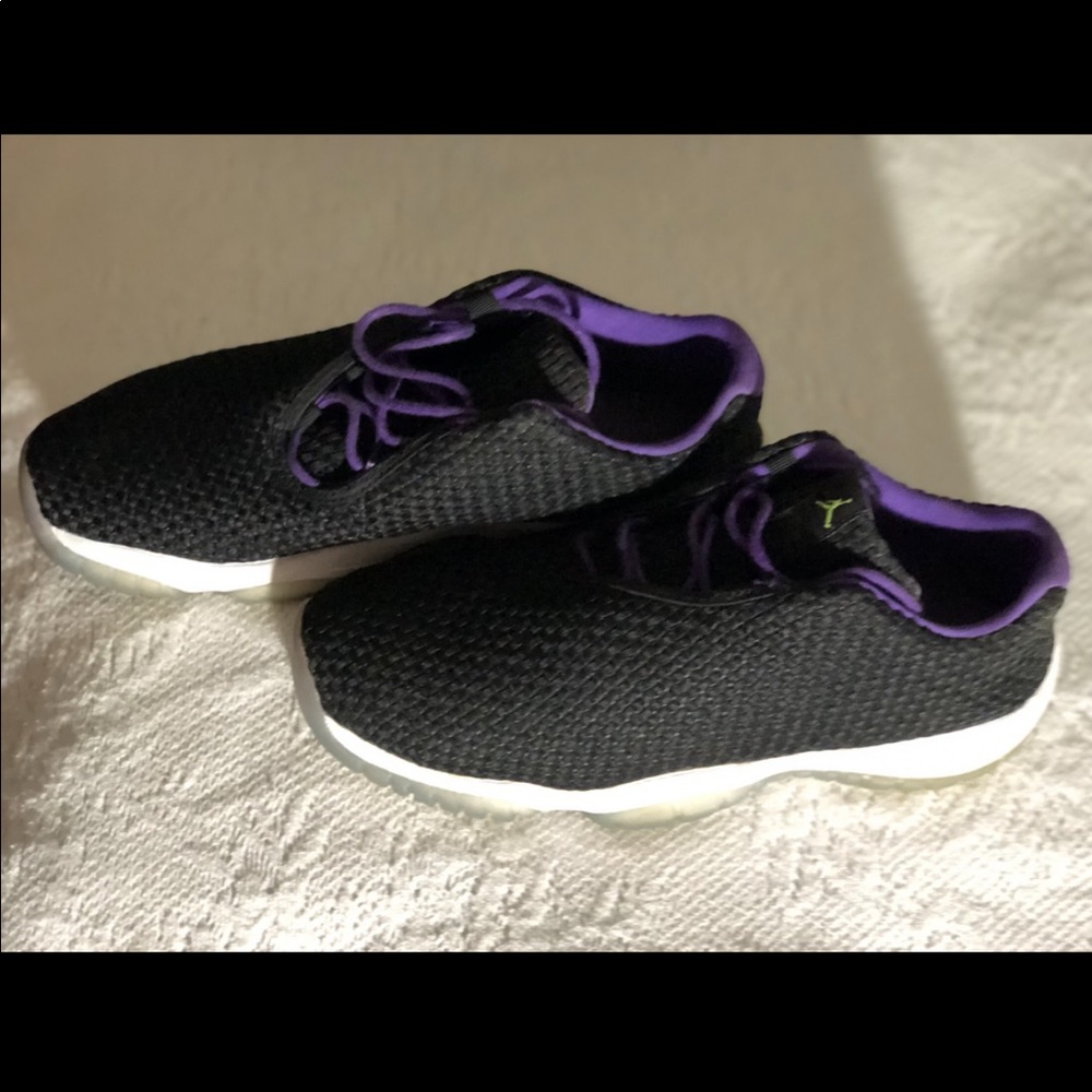 Black & White Running Shoes